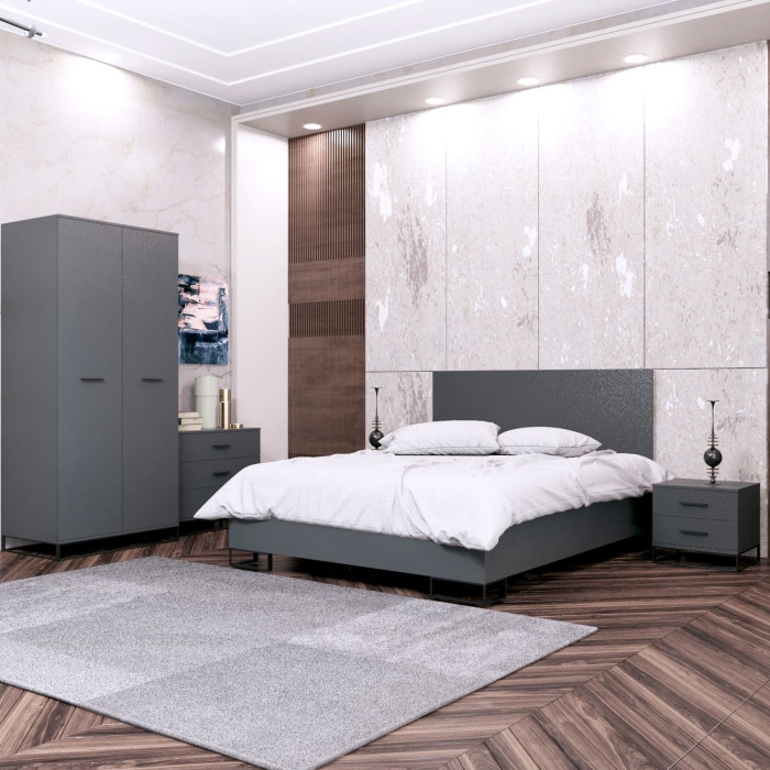 Шафа Art in Head Ascet 900x2000x590 Графіт (AS16070000030)