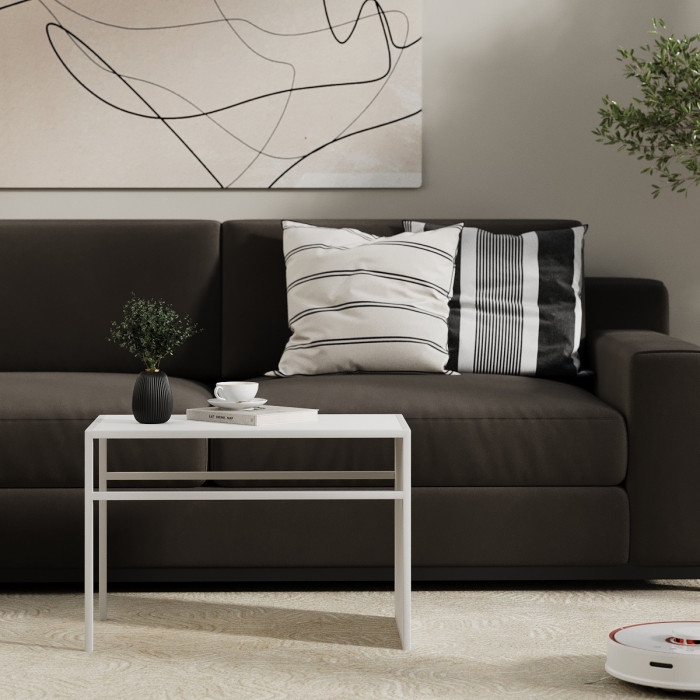 Додаткова стільниця 350*630*10 до придиванного столу Art In Head Fiji Double Білий діамант/Білий (101014215)