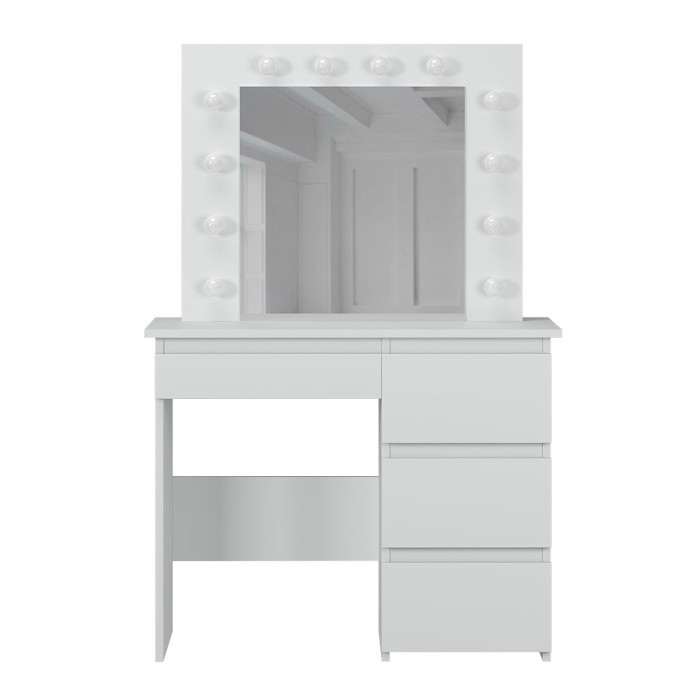 Стіл туалетний Art in Head Beauty 940х430х1400 Білий діамант (TB31010100000)