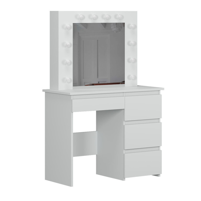 Стіл туалетний Art in Head Beauty 940х430х1400 Білий діамант (TB31010100000)